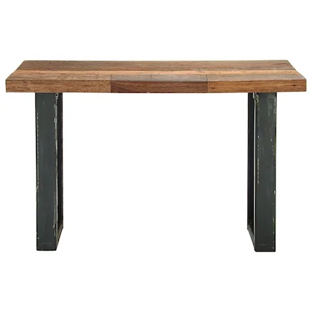 Wood/Metal Console Table